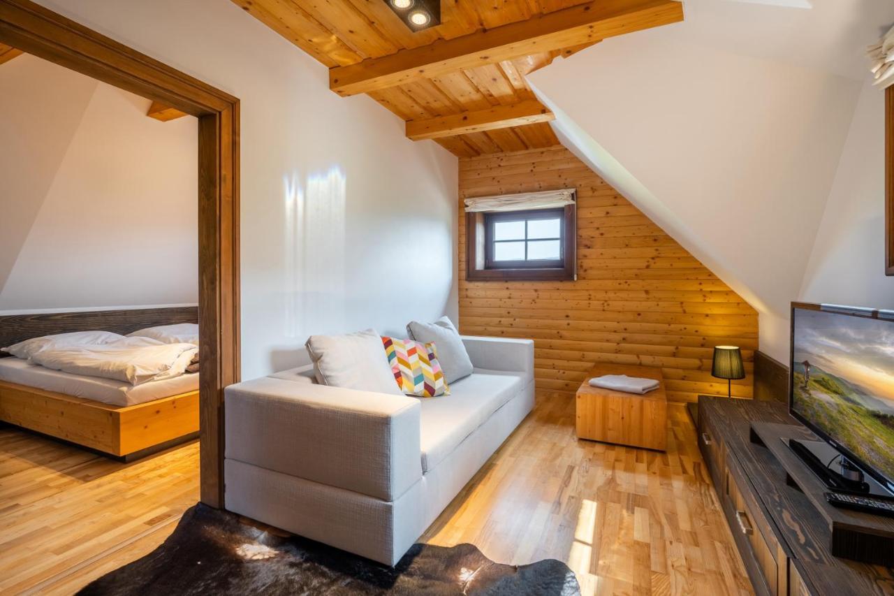 Wellness Drevenica Zuberec, 3 Apartmany, 2 Studia, Tatranske Stity Z Terasy מראה חיצוני תמונה